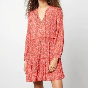 Rails Everly Carmine Daisies Dress